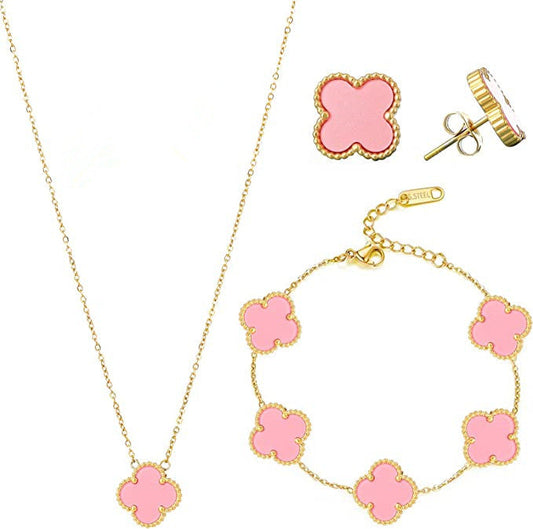 CLOVER SET PINK