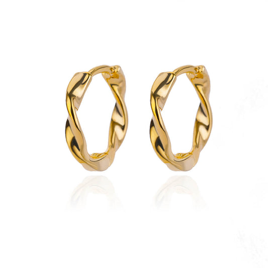 TWIST&TURN HOOP EARRING